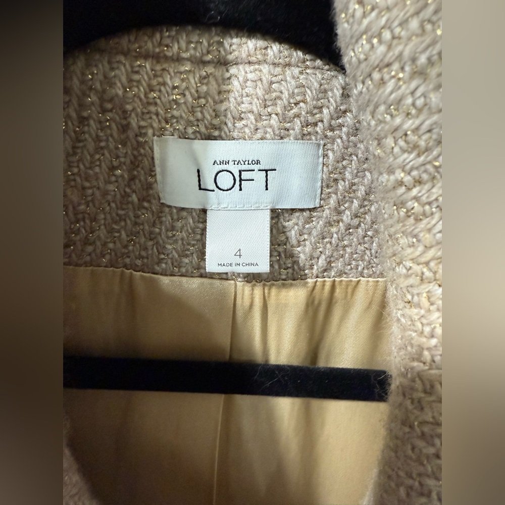 Ann Taylor by LOFT Sparkly Coat - Picture 6 of 9